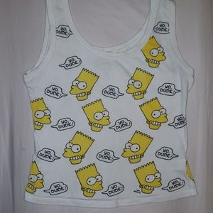 Bart Simpson Crop Top